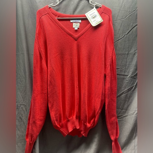 2 VTG Findochty Bay Street Sea Island Cotton Sweaters sz L Men’s or Women’s - Picture 12 of 13